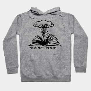 Atomic Library Exploding Book Logo Hoodie